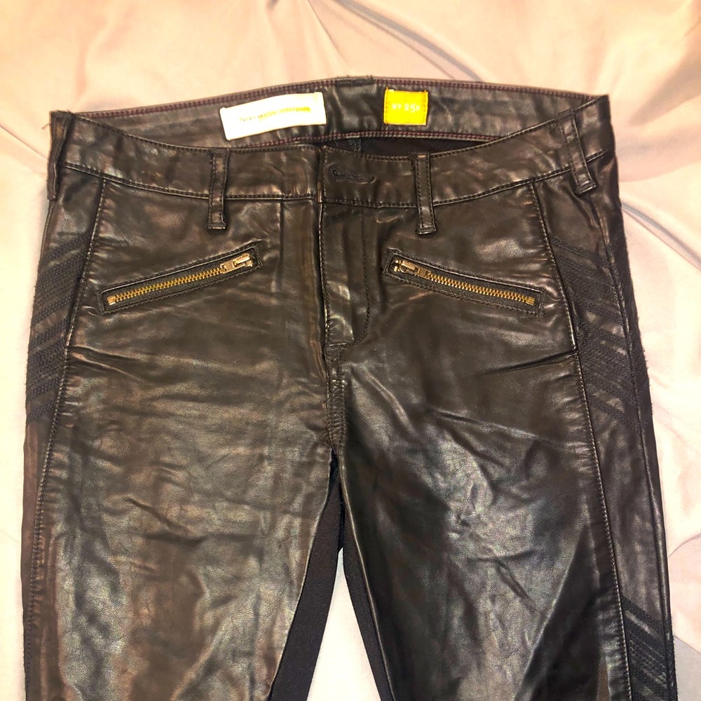 Coolest leather pants anthropology